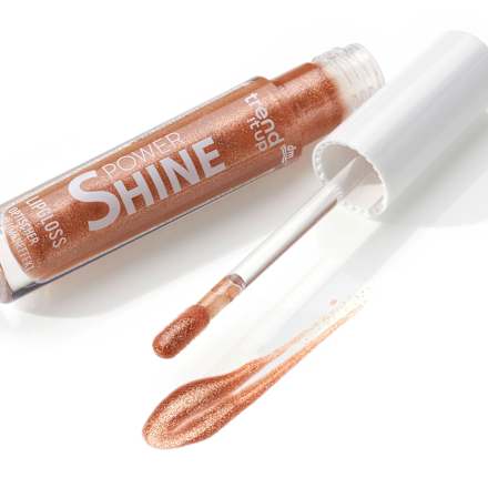 Lipgloss Power Shine 230 Rose Glitter trend !t up