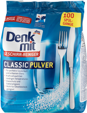 Prašek za strojno pomivanje posode Classic Denkmit