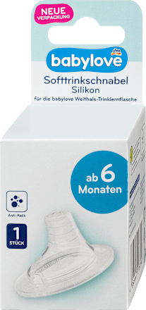 Silikónový cumeľ na fľašu so širokým hrdlom, veľ. 2 - od 6. mesiaca babylove