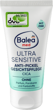 ULTRA SENSITIVE Cica krema za lice protiv bubuljica Balea med