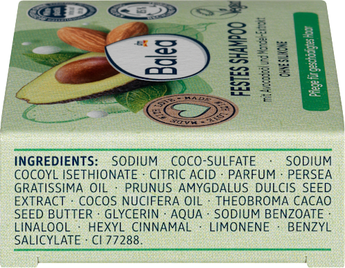 Festes Shampoo Avocado Mandelmilch  Balea