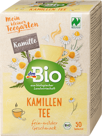 Bio zeliščni kamilični čaj (50 x 1,5 g) dmBio