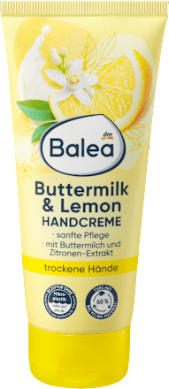 Krém na suché ruky Buttermilk & Lemon Balea