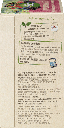 Herbata owoce lasu (20 x 2,5 g) dmBio