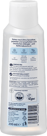 Gesichtswasser Ultra Sensitive  Balea med