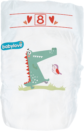Windeln Premium Gr. 8 18+ kg babylove