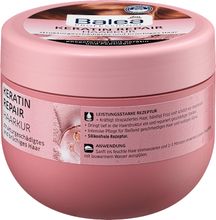 Kúra na suché vlasy Keratin Repair Balea PROFESSIONAL