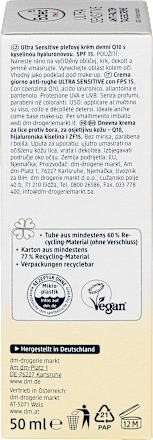 Anti-Faltenpflege Q10 Ultra Sensitive Balea med