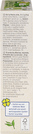 Matcha čaj, 10 vrećica dmBio
