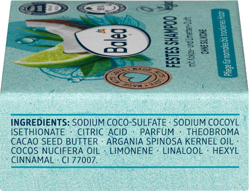 Festes Shampoo Kokos-Limette  Balea