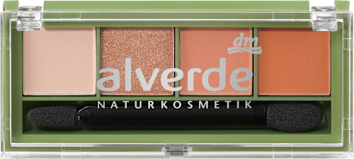 Paleta senčil za veke QUATTRO 93 Sunset Lover  alverde NATURKOSMETIK