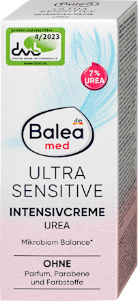 Intenzívny pleťový krém Ultra Sensitive Urea Balea med