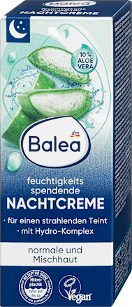 Nachtcreme feuchtigkeitsspendend Balea