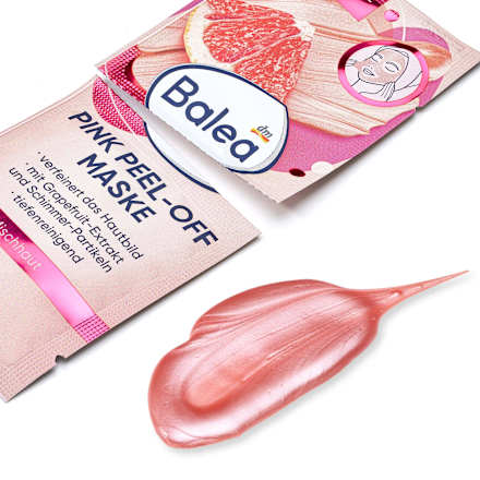Gesichtsmaske Peel-Off pink Balea