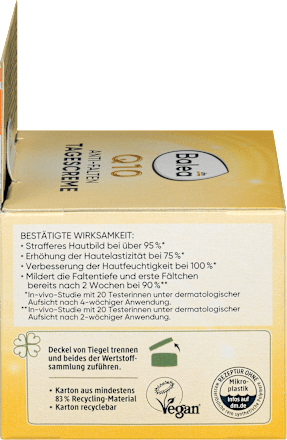 Q10 dnevna krema za lice, SPF 15 Balea