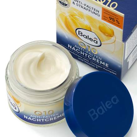 Q10 noćna krema protiv bora Balea
