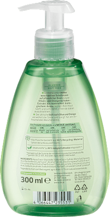 Flüssigseife Bio-Olive, Bio-Orange alverde NATURKOSMETIK
