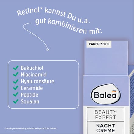 Nachtcreme Beauty Expert Balea