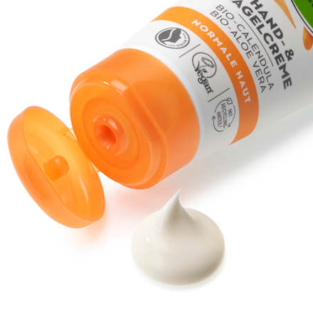 Crema per mani e unghie alla calendula bio e all'aloe vera bio alverde