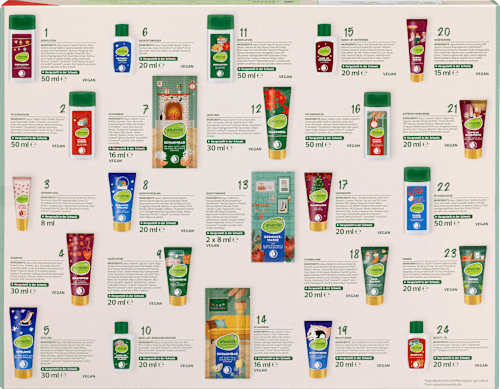 Adventskalender 2023, Natürlich schöne Weihnachten alverde NATURKOSMETIK