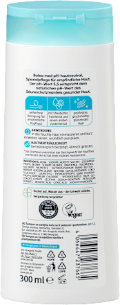 Shampoo hautneutral, bei empfindlicher Kopfhaut Balea med