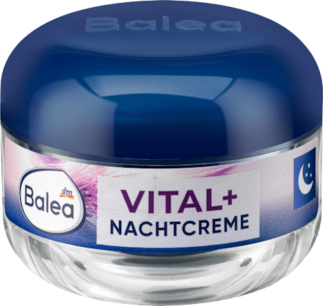 Spevňujúci nočný pleťový krém Vital+ Balea