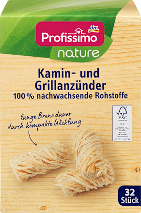 Tűzgyújtó kandallóba és grillsütőbe Profissimo