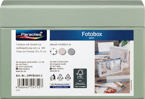 Fotobox Eukalyptus  Paradies