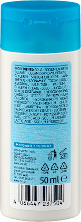 Shampoo Feuchtigkeit Reisegröße Balea