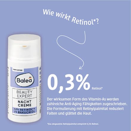Nachtcreme Beauty Expert Balea