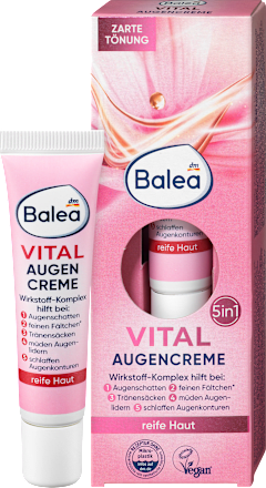 Krema za področje okoli oči proti utrujenosti Vital 5v1 Balea