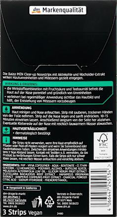 Nosestrips Clear-Up   Balea MEN