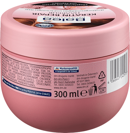 Kúra na suché vlasy Keratin Repair Balea PROFESSIONAL