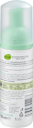 Schaumfestiger Lotusblüte, Violetter Reis alverde NATURKOSMETIK