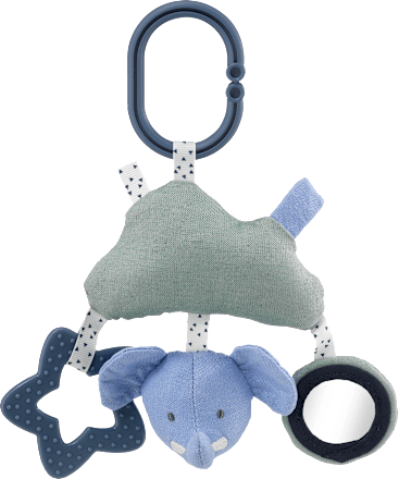 Spielanhänger Elefant/ Blau babylove