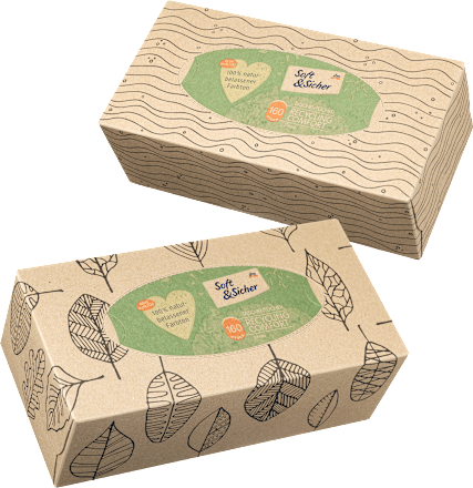 RECYCLING COMFORT papirne maramice u kutiji – 3-slojne, više vrsta Soft&Sicher