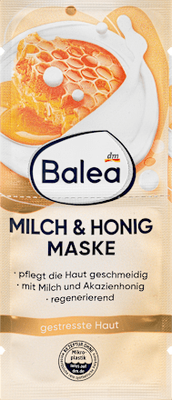 Med i mleko- maska za lice, 2x8ml Balea