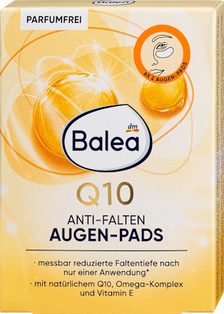 Q10  płatki pod oczy przeciwzmarszczkowe Balea