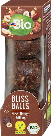 Datľovo - lieskovcové guľôčky s nugátom Bliss Balls dmBio