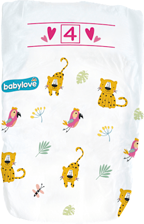 Windeln Premium Gr. 4 Maxi (8-14 kg), Megapack babylove