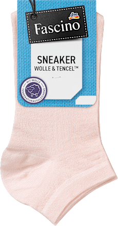 Sneaker mit Wolle und TENCEL™ Lyocell, Gr. 35-38, beige Fascino