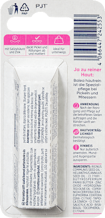 Abdeckstift Hautrein Pickel 20 Mittlerer Hautton Balea