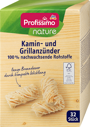 Tűzgyújtó kandallóba és grillsütőbe Profissimo