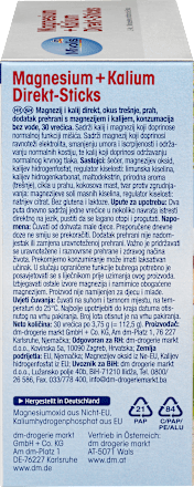 Magnezij i kalij direkt prah, dodatak prehrani s magnezijem i kalijem – okus trešnje Mivolis