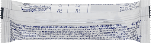 Proteinriegel 33%, Peanut Caramel Geschmack, White Edition Sportness