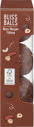 Datľovo - lieskovcové guľôčky s nugátom Bliss Balls dmBio