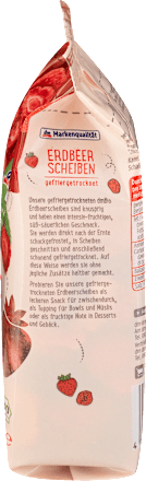 Trockenfrüchte, Erdbeerscheiben gefriergetrocknet dmBio