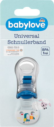 Schnullerband universal blau babylove