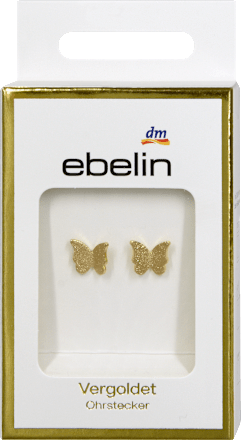 Ohrstecker vergoldet mit Schmetterlinge (1 Paar) ebelin