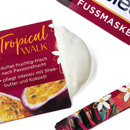 Fußmaske Tropical Walk Balea